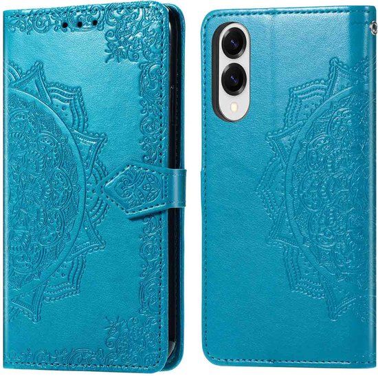 imoshion Mandala Bookcase - Geschikt voor Samsung Galaxy A17 (5G) / A17 (4G) - Turquoise