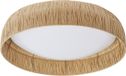 Osram Decor decoratieve plafondlamp met bamboe kap, 500mm, 28W, 1150lm, 3000K, 830 warm wit, IP20, bruin, LED niet vervangbaar