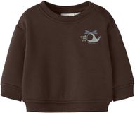 NAME IT Baby Vesten - Katoen/Elastaan - Maat 56 - Herfst/Winter 2026 - Seal Brown