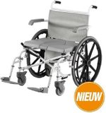 Douche - Toilet Rolstoel XL mobiel Duo Motion 24 pouces wielen