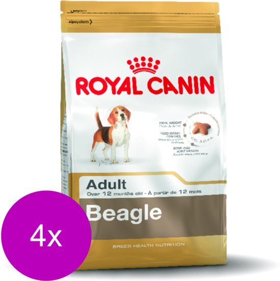 Royal Canin Bhn Beagle Adult - Hondenvoer - 4 x 3 kg