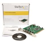 StarTech.com 7-poort PCI USB 2.0 Adapter Card