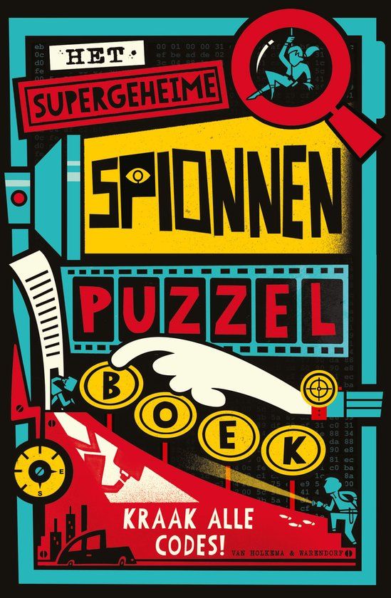 Van Holkema & Warendorf Unieboek | Het Spectrum Het supergeheime spionnenpuzzelboek