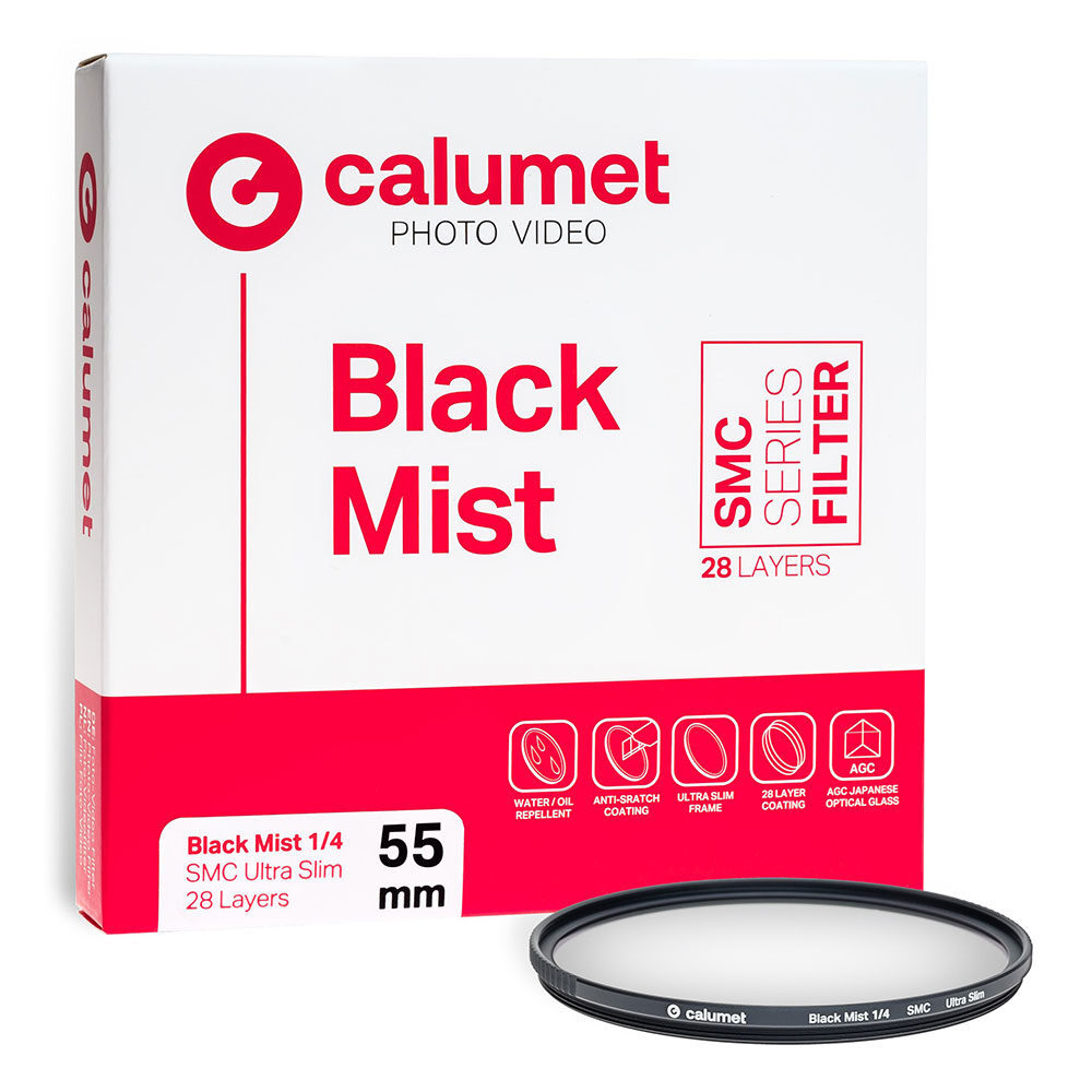 Calumet Calumet SMC Ultra Slim 28 Layers 1/4 Black Mist Filter 55mm