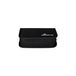MediaRange boîte pour carte mémoire BOX98 pour 3 cartes, Nylon, Noir