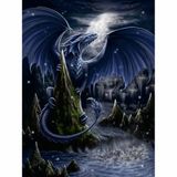 Ravensburger puzzel The Blue Dragon - 1500 stukjes - fantasie puzzel