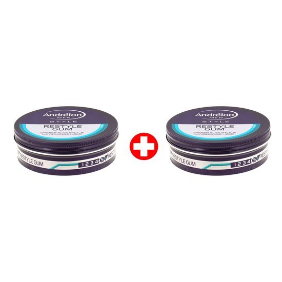 Andrélon Restyle For Men - 75 ml - Gum 2 stuks