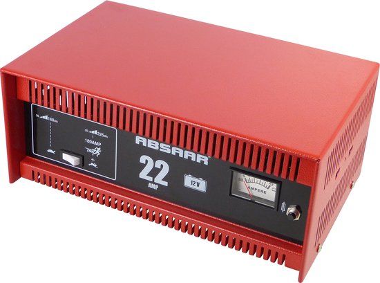 Absaar Acculader N/E AmpM SH180 12V 22AMP - Auto - Loodzuur accu - 1 jaar garantie