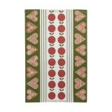 Almedahls Torchon Frukt och Kaka 47x70 cm Rouge-vert