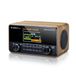 Albrecht DR 865 Draagbare Digitale Radio - DAB+ - FM - Zwart/Hout