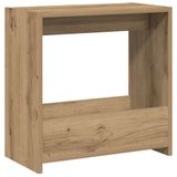 VidaXL Table d'appoint 50x26x50 cm bois travaillé chêne artisanal