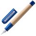LAMY abc blue - kindvriendelijke vulpen voor beginners met ergonomische grip & gepolijst stalen penpunt in maat A - robuust esdoornhout - inclusief LAMY T 10 blauwschrijvend inktpatroon - Rechtshandig