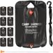 Relaxdays GmbH 9x camping douche 20 liter - solar buiten douche - tuindouche - vouwbaar - zwart