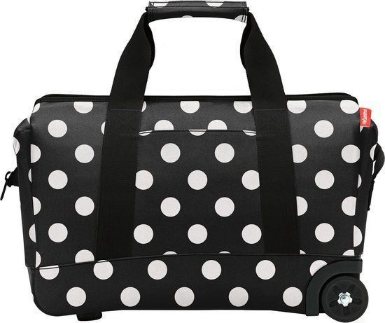 Reisenthel Allrounder Trolley Reistas Op 2 Wielen - 30L - Frame Dots Wit
