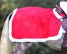 QHP Uitrijdeken Kerst - Paardendeken - Rood/Wit - Full