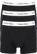 Calvin Klein 3-Pack Trunk Boxershorts - Men - Black - Size L