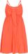 MAIRE Robe Sans Manches Courte Orange Viscose