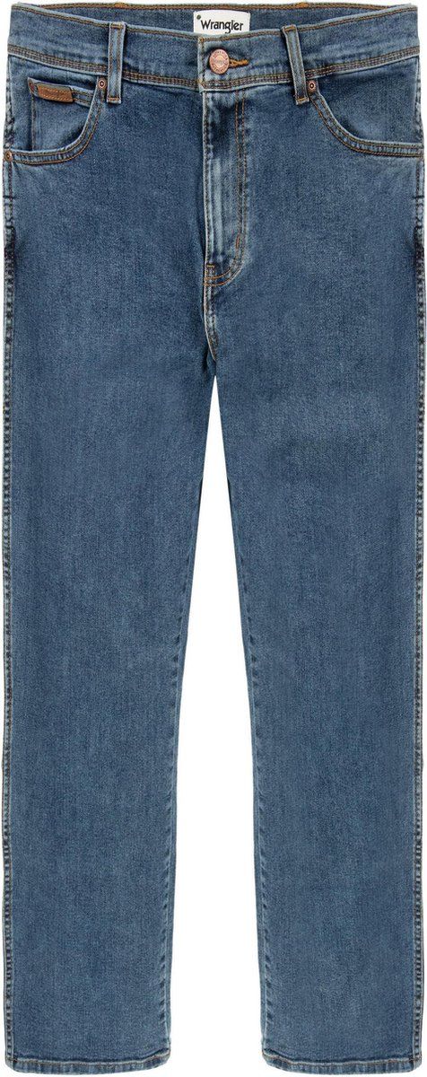 Wrangler TEXAS STRETCH Regular fit Heren Jeans - W36/L34 - 5414321833684