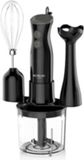 Michelino - Staafmixerset 74237 - 250W 5-delig Zwart