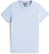 Tommy Hilfiger T-shirt homme Bleu clair Coton/Élasthanne XS