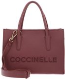 Coccinelle Leren handtas schoudertas Myrtha26 Handbag Grained Leather Winter Rose