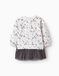 Zippy Zbgap0501 Robe Manches Longues Blanc 6-9 Mois Fille