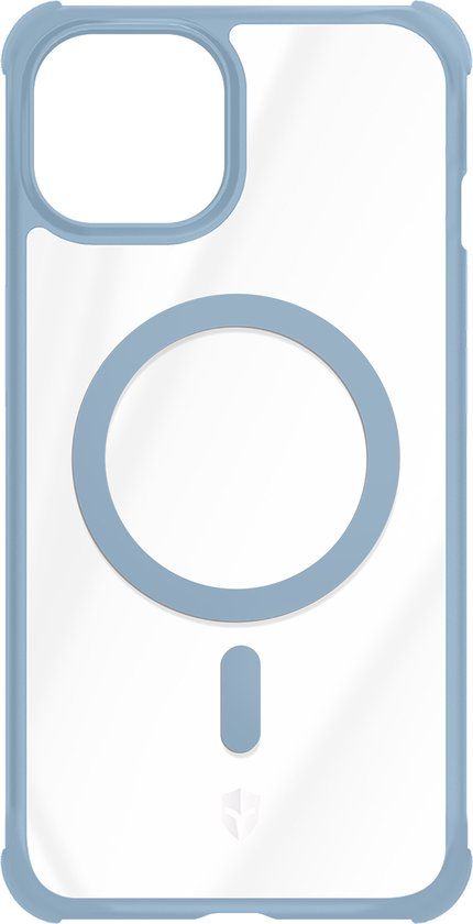 Force Case AIR FROST Shockproof Case for iPhone 15 Plus MagSafe - Blue
