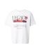 JACK & JONES Shirt 'JORPHOTO CUT-OUT' lila / vuurrood / zwart / wit