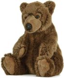 Living Waloka B.V. Pluche bruine beer knuffel 25 cm