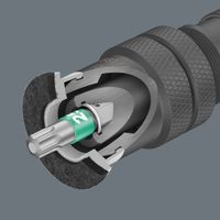 Wera 05130002001 881/4/1 SB bithouder met variabele schroefdieptebegrenzing, 3-delig