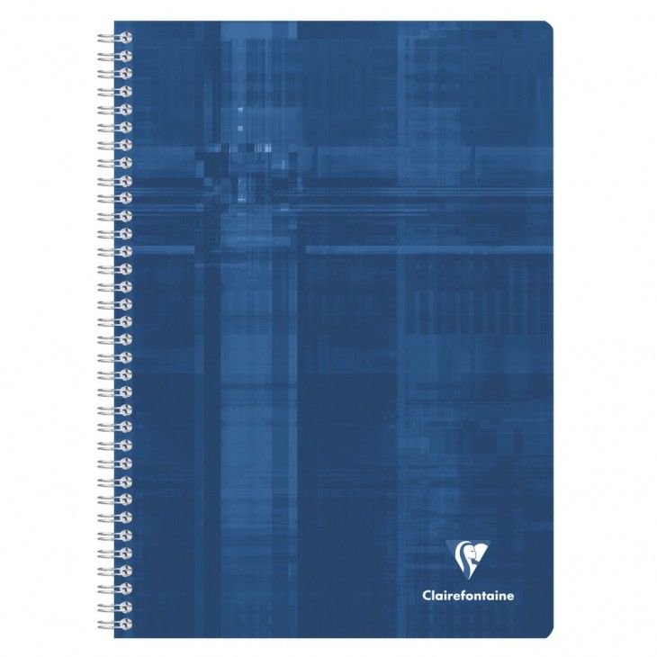 Clairefontaine A4 Spiral Notebook - Assorted Colors - 90 Sheets