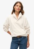 Superdry - Sport Tech Sherpa Sweatshirt Dames Nordic Bone Grey