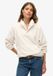 Superdry - Sport Tech Sherpa Sweatshirt Dames Nordic Bone Grey
