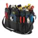 Custom LeatherCraft 1165 opbergdoos voor hulpmiddelen Zwart, Blauw