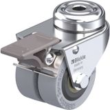 Blickle LMDA-VPA 50K-FI Dubbel zwenkwiel Wieldiameter: 50 mm Draagvermogen (max.): 80 kg 1 stuk(s)