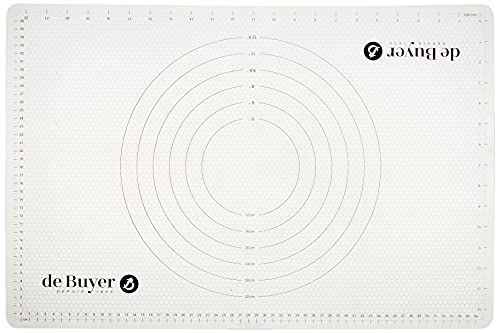 de Buyer Bakmat - silicone - grijs - 27,9 x 20,1 x 10,9 cm