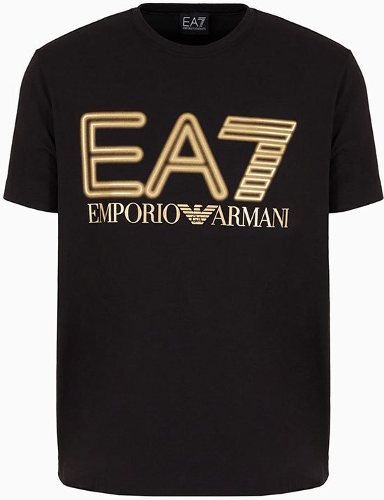 Ea7 Emporio Armani 3dpt37_pjmuz T-shirt Met Korte Mouwen Zwart L Man