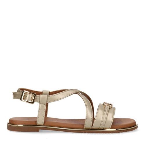 Tommy Hilfiger sandalen goud/platinum