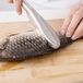 Couteau à poisson en acier inoxydable
