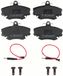 TRW Automotive AfterMarket GDB400 Remblokken