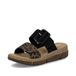 Rieker Slipper V2392-24 Bruin Zwart