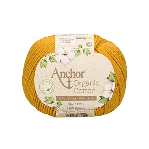 Schachenmayr Anchor Organic Cotton 4-draads 00240 goud 50 g