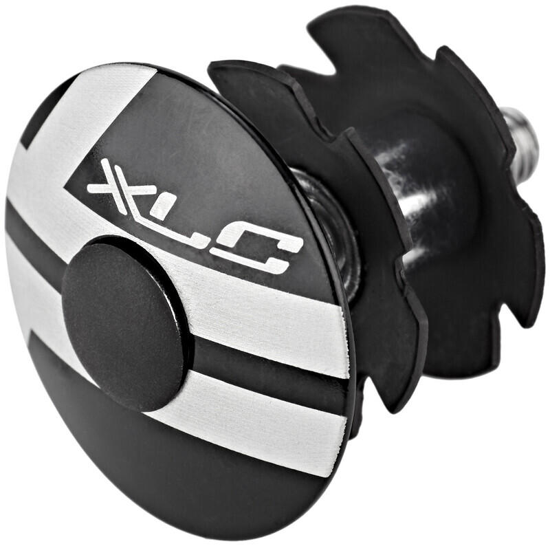 XLC Accessoires A-Head Plug AP-S01 Alu 1 1/8 inch, zwart, 8 x 8 x 8 cm