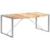 Table à manger 180x90x75 cm manguier brut massif