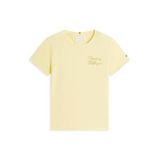 Tommy Hilfiger t-shirt met tekst - geel