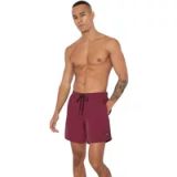 Protest Faster Zwembroek Heren Dark Cherry Effen Regular Fit