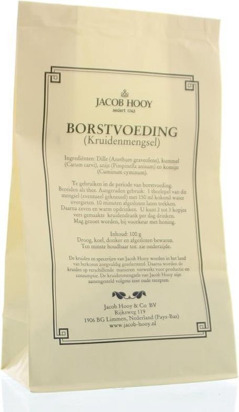 Jacob Hooy Borstvoedingskruiden 100gr