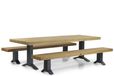 Santika Furniture Santika Superior/Superior 260 cm picknick tuinset 3-delig