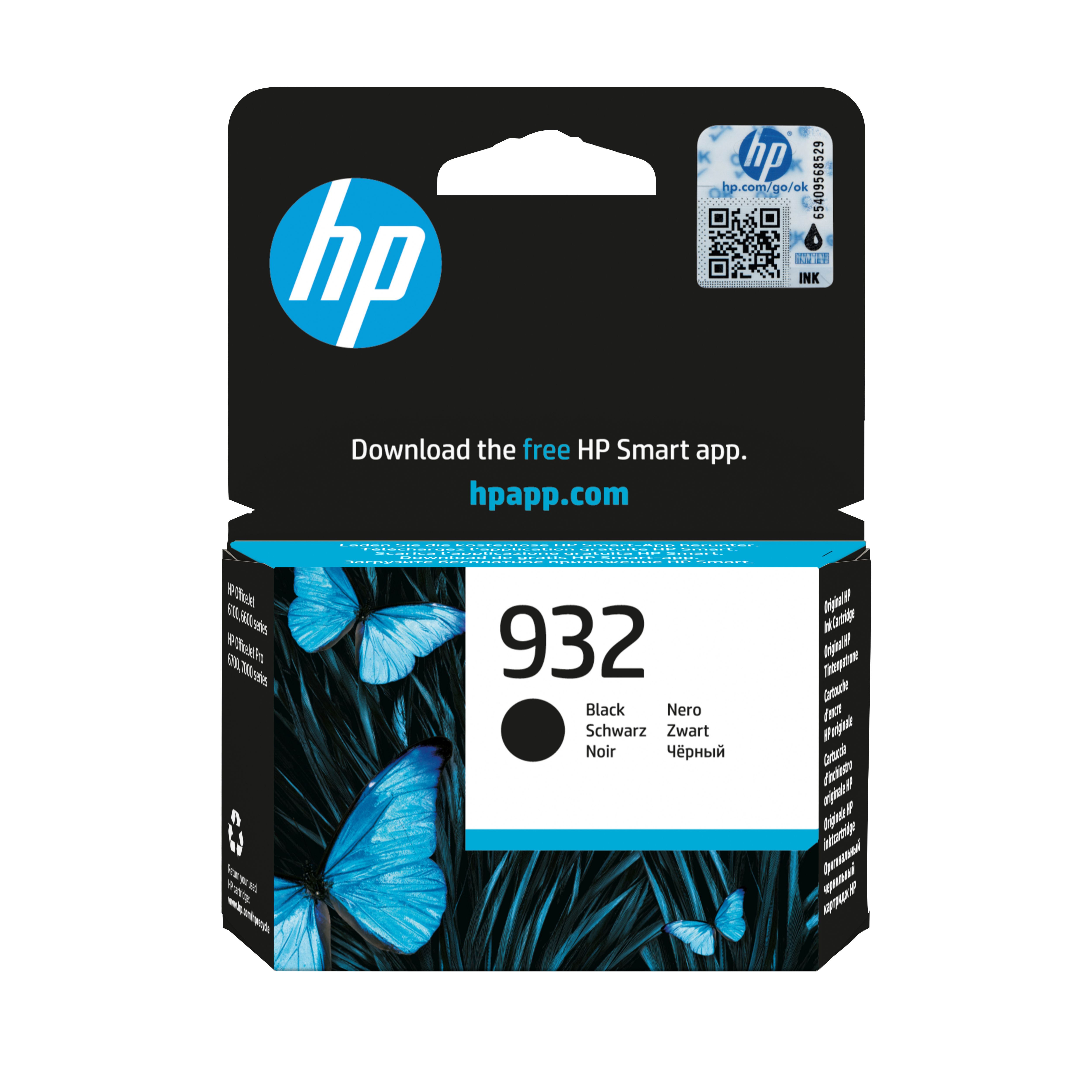 HP 932 Original Black Ink Cartridge - CN057AE