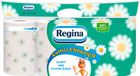 Regina toiletpapier, 3-laags, 150 vellen per rol, 56 rollen, met kamille, zwart